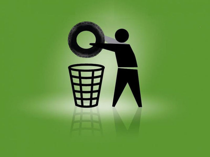 В рамках экологической акции принимают шины на переработку в Подольске