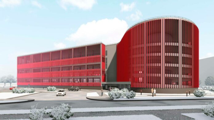 Проект многоуровневого паркинга на 300 мест реализуют в деревне Борисовка