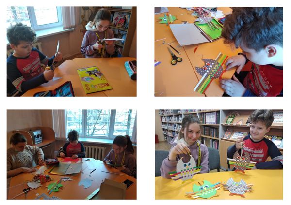 В детской библиотеке № 27 прошел мастер-класс