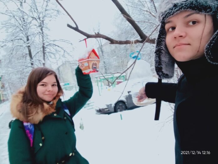 Акция «Покормите птиц зимой» проходит в Большом Подольске