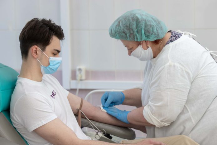 Около 60 человек приняли участие в донорской акции в Большом Подольске в преддверии Дня...