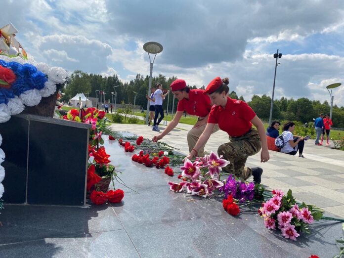 Юнармейцы Подольска приняли участие в серии забегов «Живу спортом» в Волоколамске