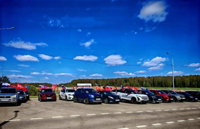 Автопробег «Дорога памяти» в Подольске прошёл в десятый раз