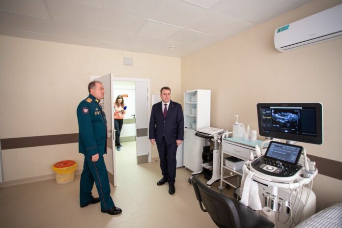 Дмитрий Жариков посетил военный госпиталь в Подольске