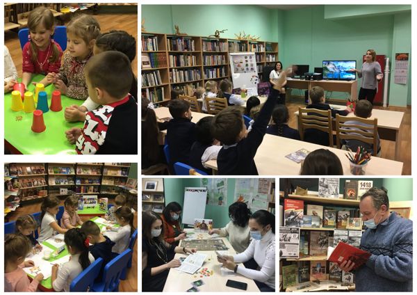 В библиотеке № 24 проводятся различные мероприятия развлекательного и образовательного характера