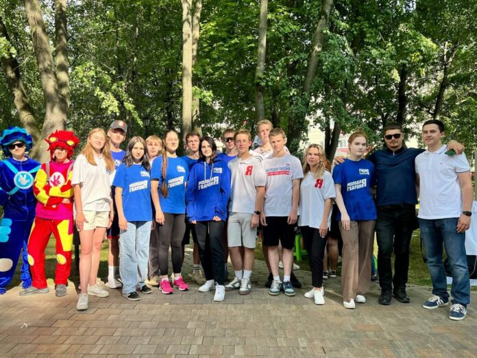 Подольские молодогвардейцы провели «Water battle» для молодежи Городского округа Подольск