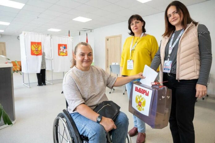 Заслуженный мастер спорта России Елена Крутова приняла участие в выборах губернатора Подмосковья