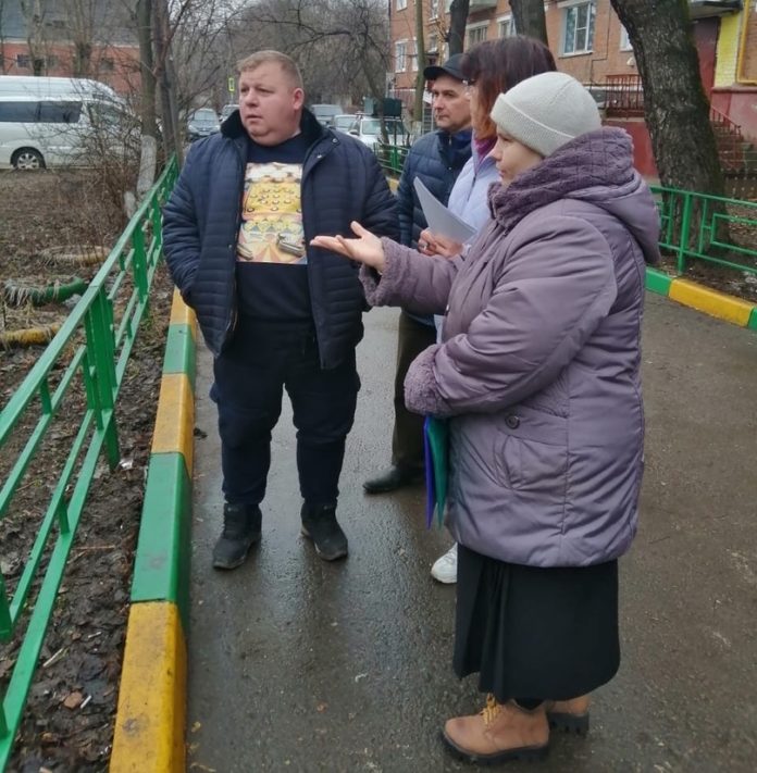 В Подольске прошла встреча с председателем совета дома № 39/12 по улице Чайковского