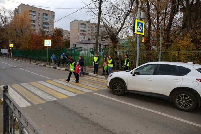 В Городском округе Подольск началась акция «Пешеходный переход»