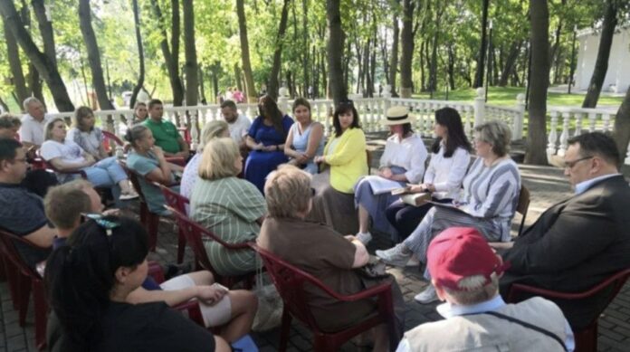 В парке им. В. Талалихина прошел общественный Совет