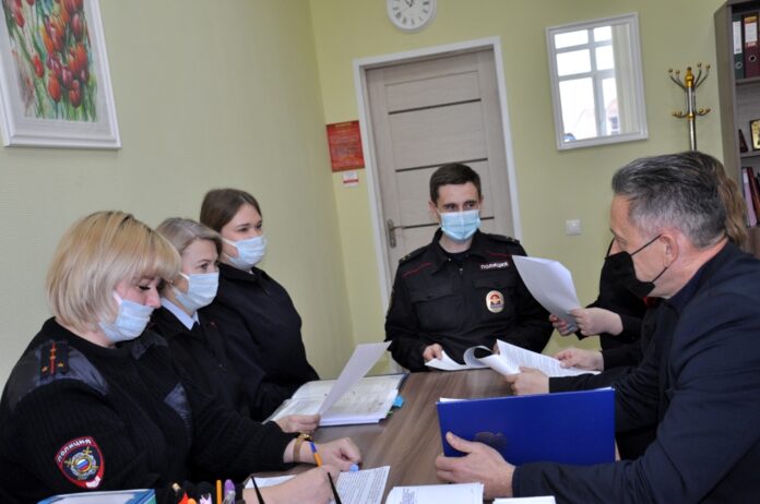 Состоялась проверка отдела участковых уполномоченных полиции и подразделения по делам несовершеннолетних