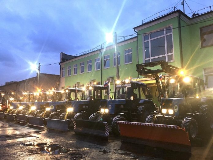 Подольская коммунальная техника готова к зиме!