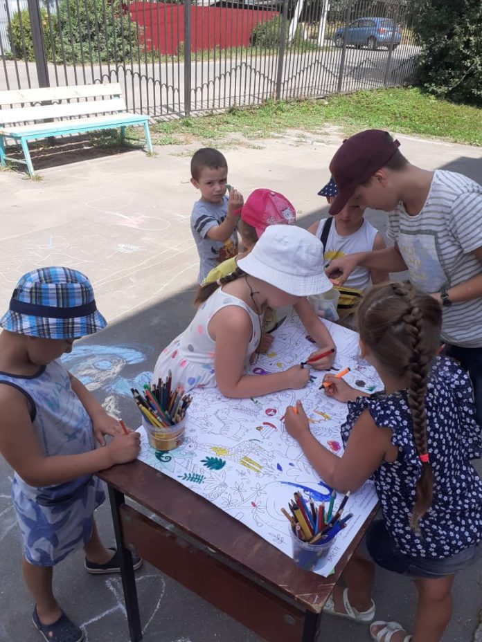 Детская программа «Веселая кутерьма» прошла библиотеке № 24