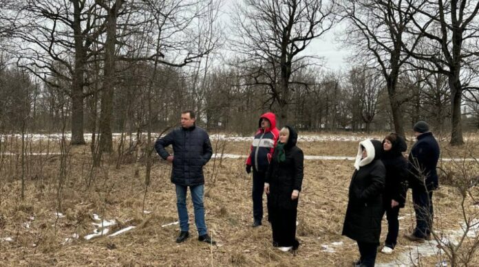В Подольске проверили состояние леса в микрорайоне Климовск