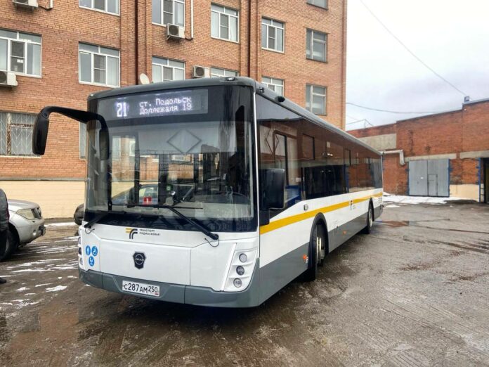 Автопарк Мострансавто в Подольске пополнился семью автобусами