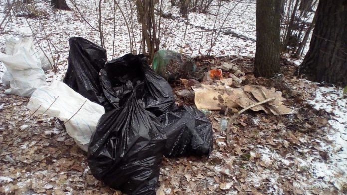 Акция «Антимусорный рейд» стартовала в лесах Подмосковья
