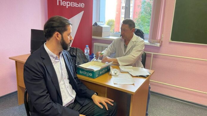 Депутат горокруга Подольск осуществил мониторинг работы выездной диспансеризации