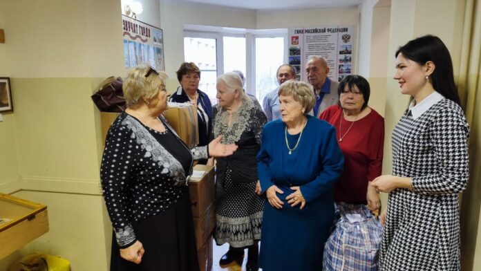 Руководитель общественной приемной с Председателями и членами первичных ветеранских организаций Г.о. Подольск