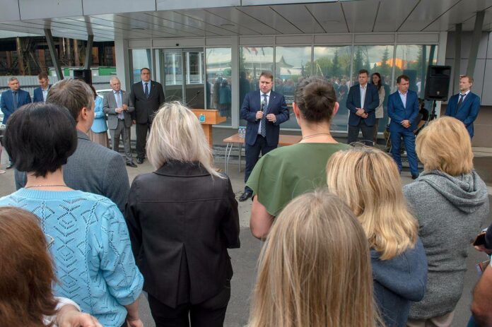 Дмитрий Жариков встретился с трудовым коллективом «Подольского машиностроительного завода»