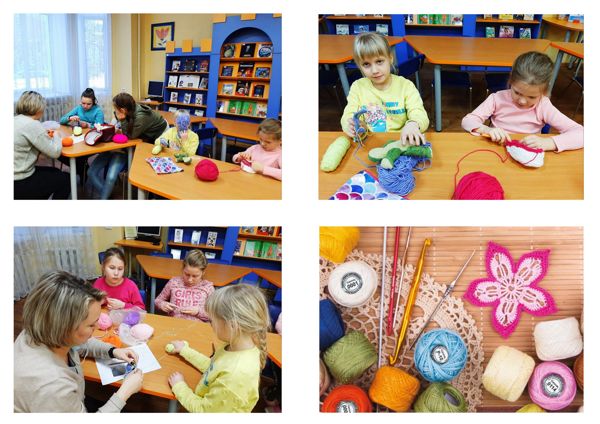 Продолжаются бесплатные мастер-классы по вязанию крючком