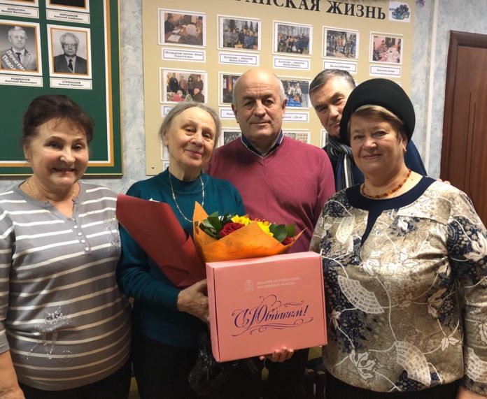 Жительница Подольска Мария Николаевна Ефремова 13 января принимала поздравления с юбилеем