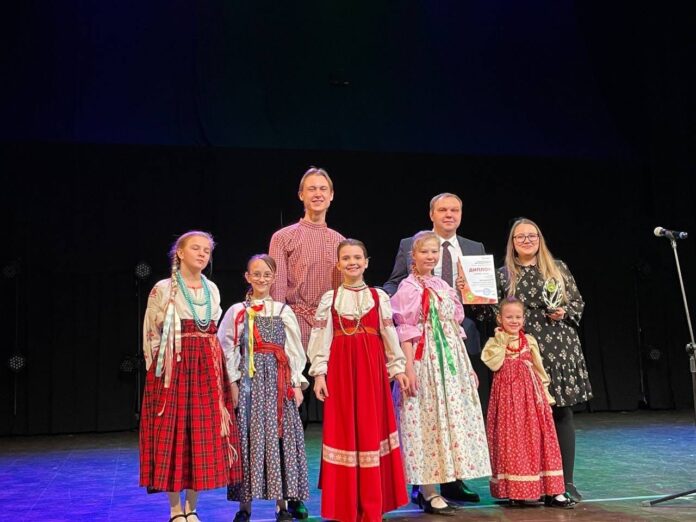 Ансамбль «ВЁСНУШКА» принял участие в фестивале-конкурсе «Ярмарка народных традиций»