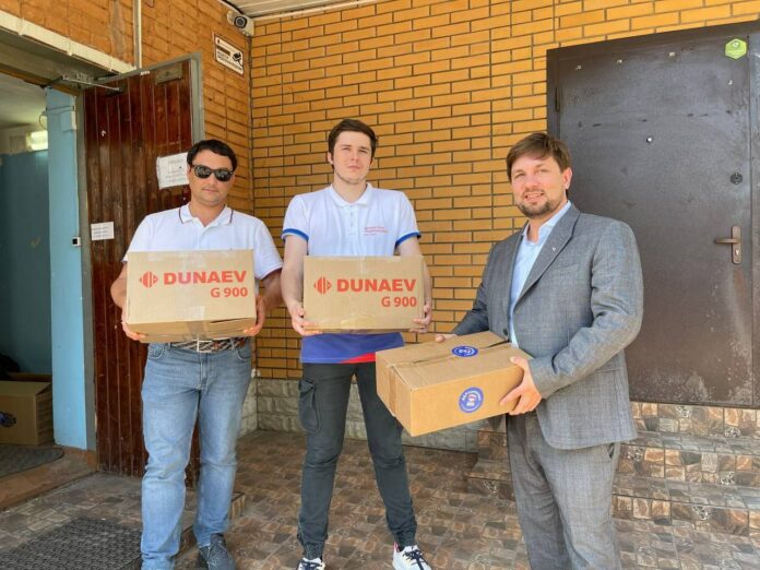 В горокрге Подольск собрали гуманитарную помощь для жителей Курской области