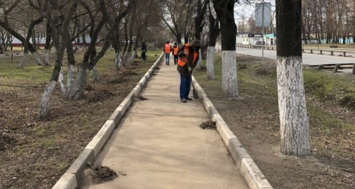 Месячник весеннего благоустройства проходит в округе без привлечения жителей