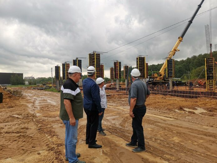 Депутат Совета депутатов горокруга Подольск посетил строительную площадку ООО «АПК Русский рыбный мир»
