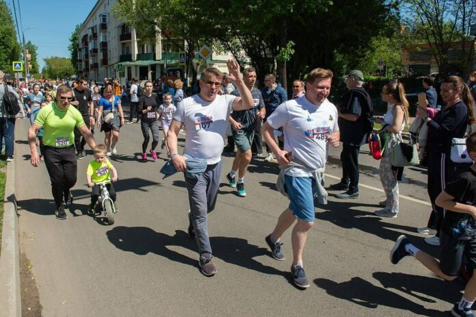 Подольчане приняли участие в благотворительной акции «Бежим к Победе»