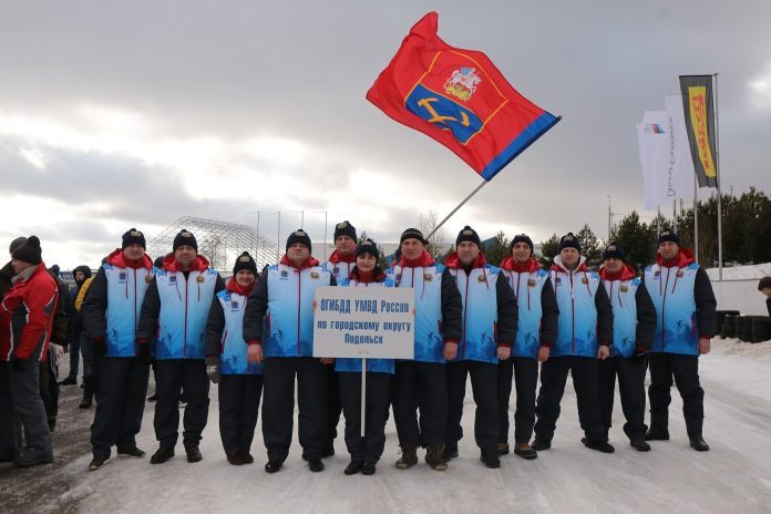 Автоинспекторы из Подольска приняли участие в XIII Зимней спартакиаде среди сотрудников ГИБДД