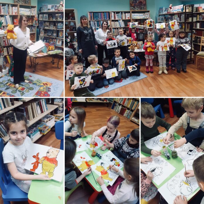 В библиотеке № 24 состоялся день сказки «В гостях у Винни — Пуха и...
