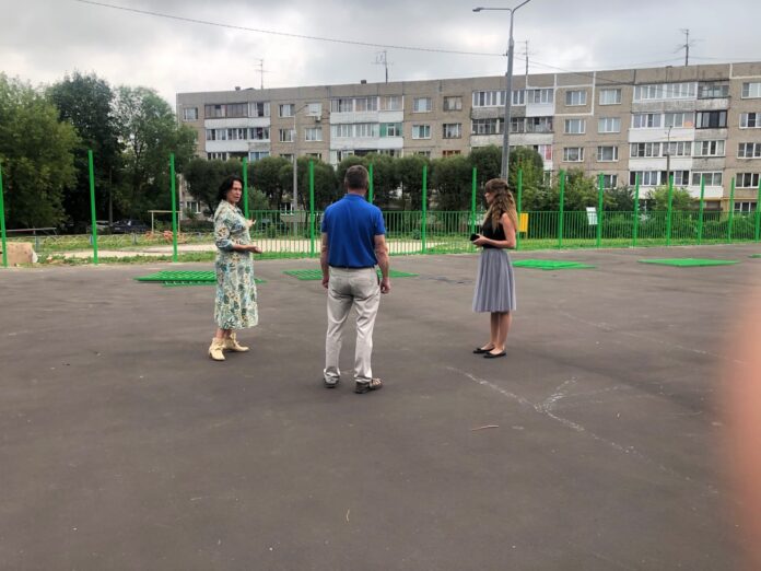 Детскую и спортивную площадки откроют в микрорайоне Львовский г. о. Подольск