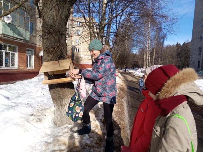 Волонтерская акция «Покормите птиц зимой» проходит на территории Городского округа Подольск