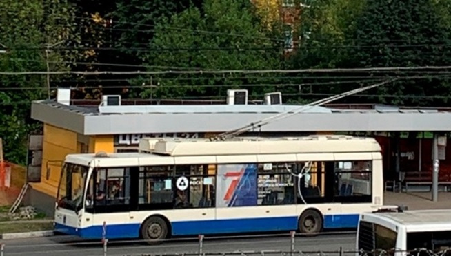 В Подольске ходят троллейбусы с символикой 75-летия атомной промышленности