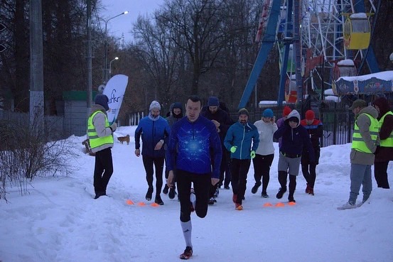 Коллективный забег «Parkrun» прошел в парке имени В.Талалихина