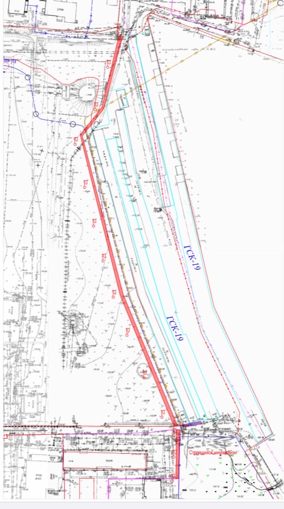 Тротуар вдоль стен гаражно-строительного кооператива-19 построят в микрорайоне Климовск Подольска