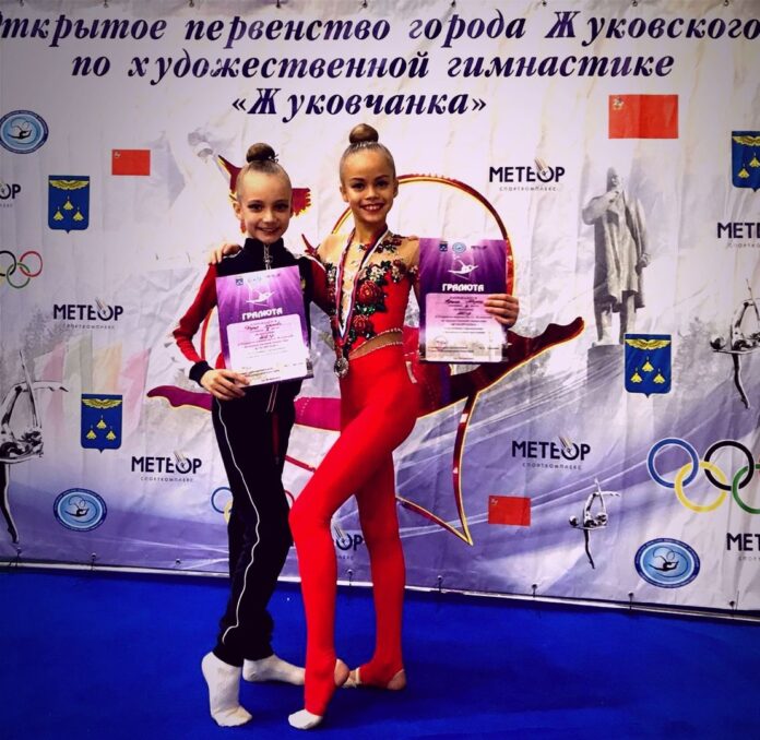 Ученицы подольской спортивной школы «Весна» выступили на Открытом первенстве по худ.гимнастике «Жуковчанка»