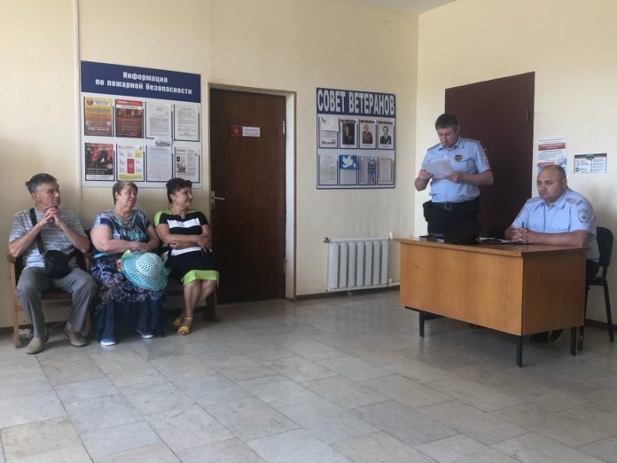 Встреча жителей с начальником Дубровицкого пункта полиции УМВД по Городскому округу Подольск состоялась 11...