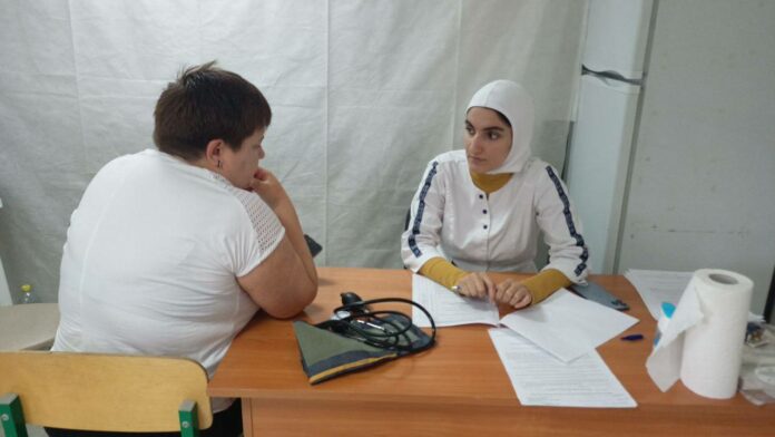 В подольском парке в пятый раз прошла выездная диспансеризация