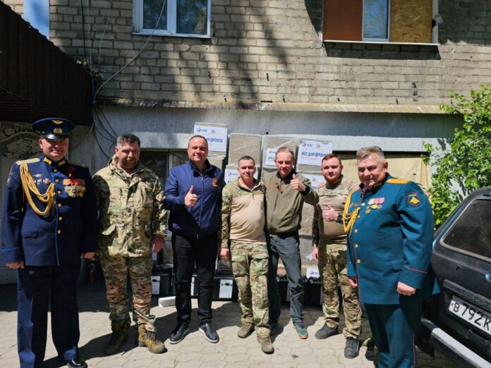 Депутат Совета депутатов Г.о. Подольск доставил партию военно-технической помощи