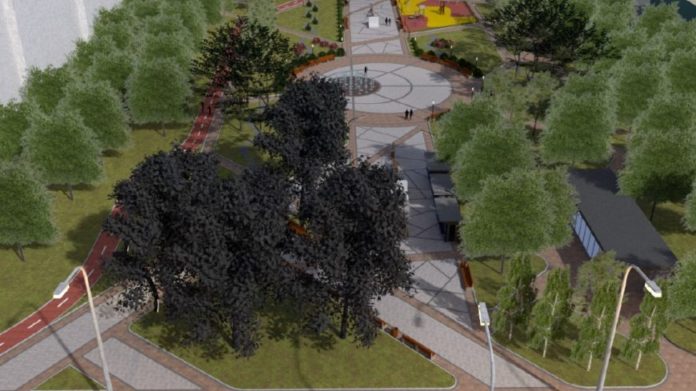 Пешеходную зону благоустроят на бульваре Юности