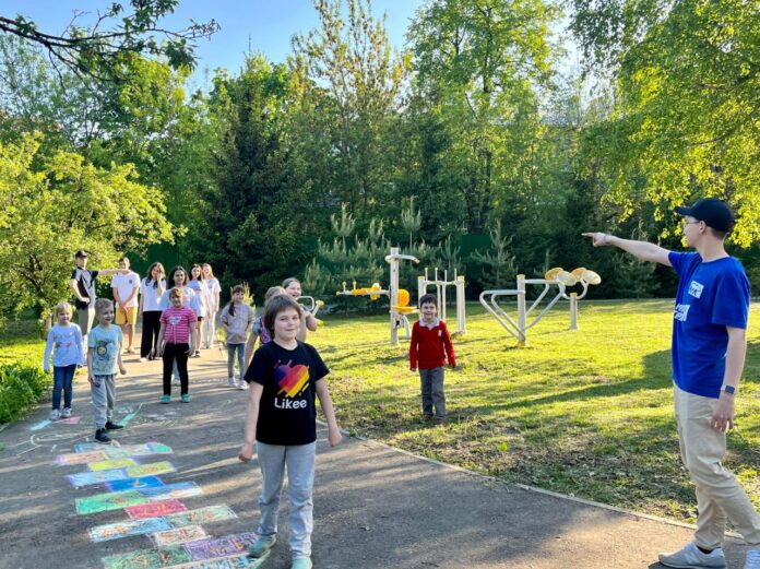 Подольские молодогвардейцы провели игровую программу для воспитанников отделения школы-интерната №15 им. В. Д. Сабанеева