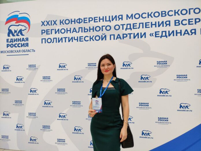 Кандидат предварительного голосования «Единой России» в городском округе Подольск Ольга Сухарева