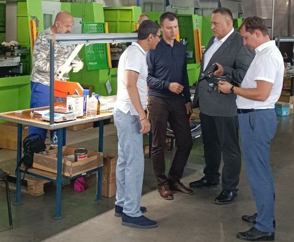 Председатель Совета депутатов горокруга Подольск Алексей Никулин с заместителем главы округа Михаилом Степановым ознакомился...