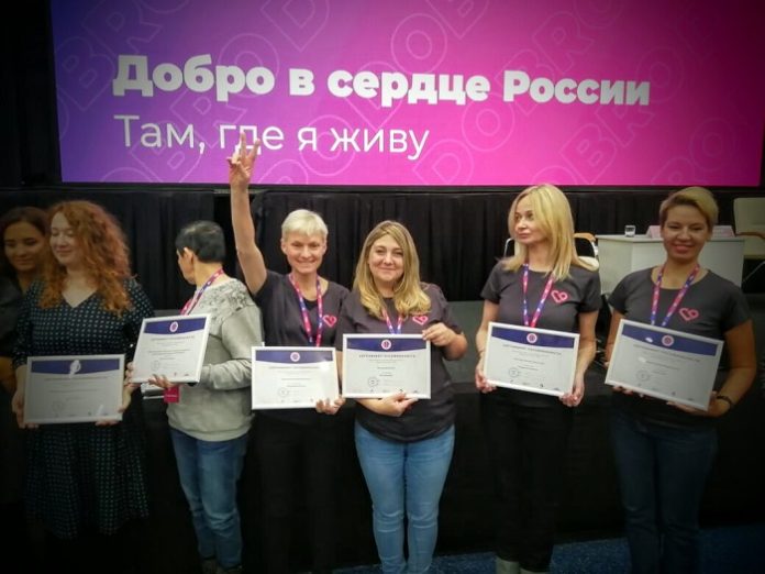Подольчанка Валентина Осипова — в полуфинале Всероссийского конкурса «Доброволец России – 2019»