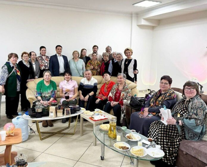 В Подольске прошло праздничное мероприятие, посвященное Масленице, в виде чайной церемонии