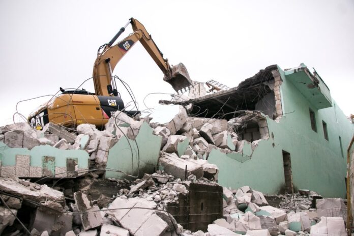 За первый квартал 2022 года ликвидировано более 300 объектов незавершенного и самовольного строительства в...