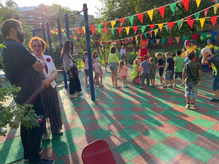В Парковом районе провели очередной «Праздник двора»
