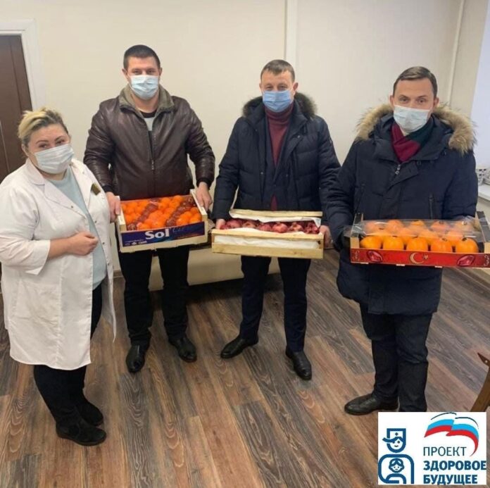 В ГБУЗ МО «Климовская городская больница № 2» прошла Акция «Поздравление врачей»